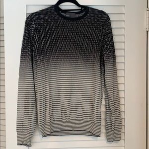 Vince Geo Print Sweater